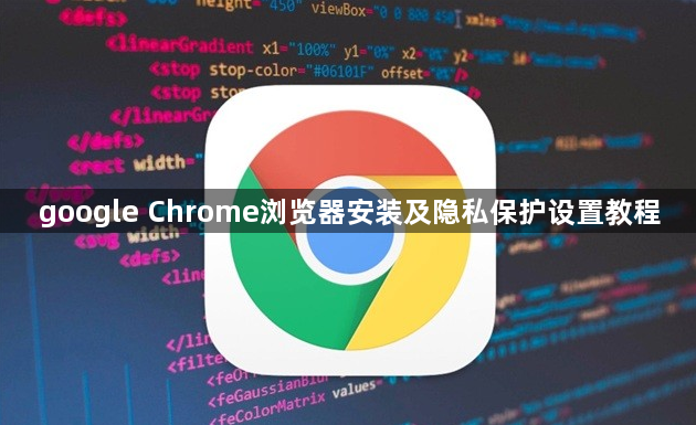 google Chrome浏览器安装及隐私保护设置教程1