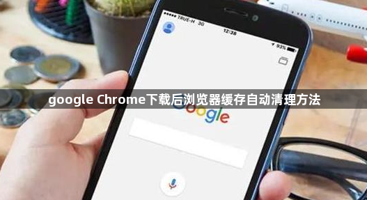 google Chrome下载后浏览器缓存自动清理方法1