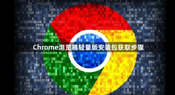 Chrome浏览器轻量版安装包获取步骤1