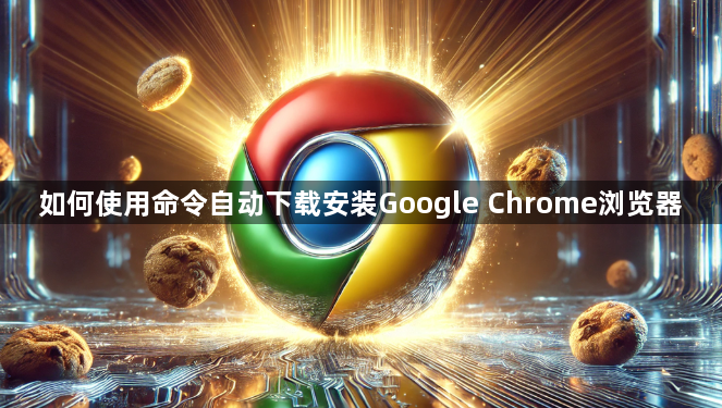 如何使用命令自动下载安装Google Chrome浏览器1