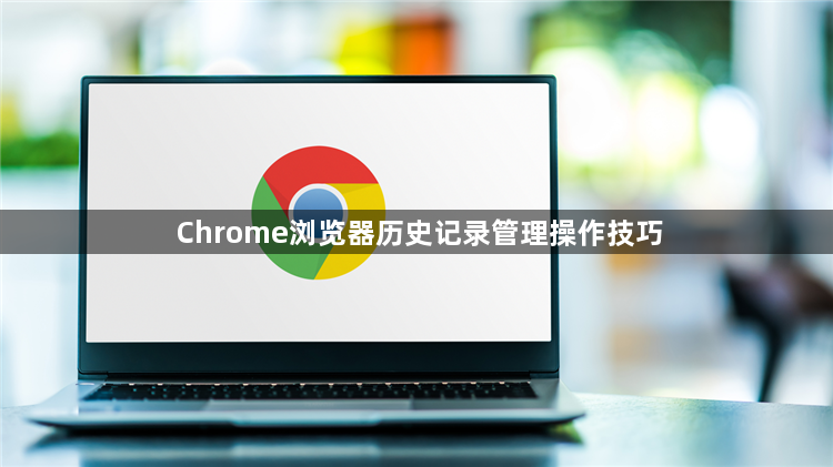Chrome浏览器历史记录管理操作技巧1