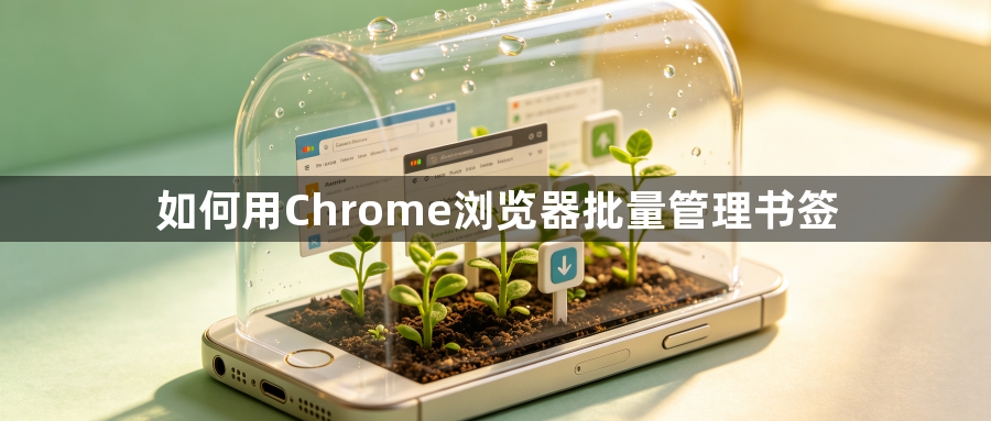 如何用Chrome浏览器批量管理书签1