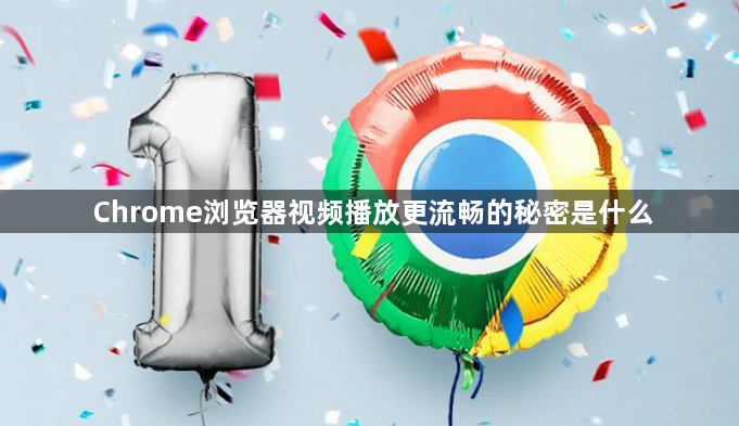 Chrome浏览器视频播放更流畅的秘密是什么1