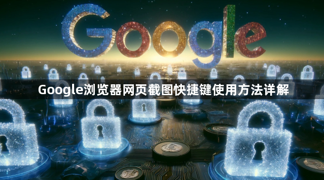 Google浏览器网页截图快捷键使用方法详解1