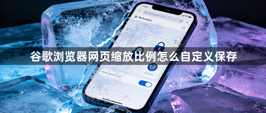 谷歌浏览器网页缩放比例怎么自定义保存1