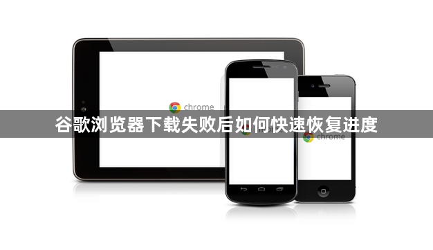 谷歌浏览器下载失败后如何快速恢复进度1