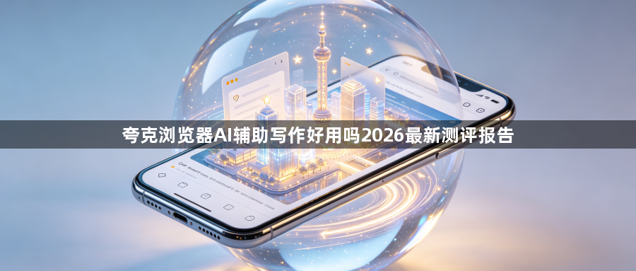 夸克浏览器AI辅助写作好用吗2026最新测评报告1