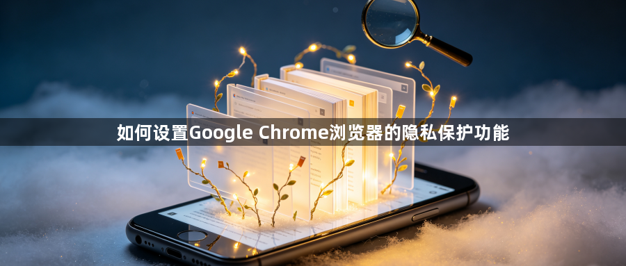 如何设置Google Chrome浏览器的隐私保护功能1