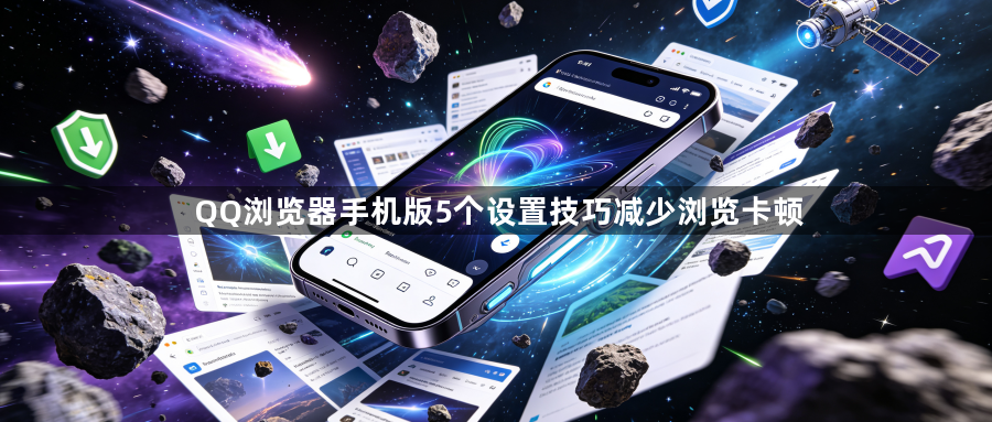QQ浏览器手机版5个设置技巧减少浏览卡顿1