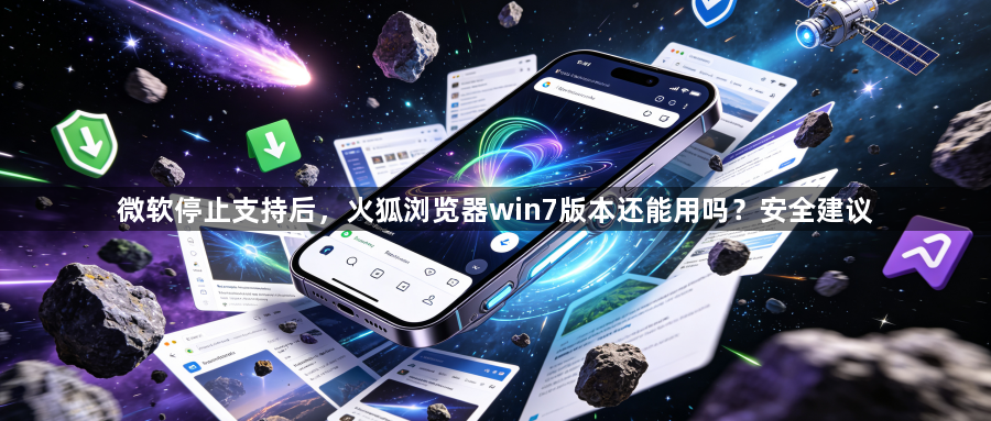 微软停止支持后,火狐浏览器win7版本还能用吗?安全建议1