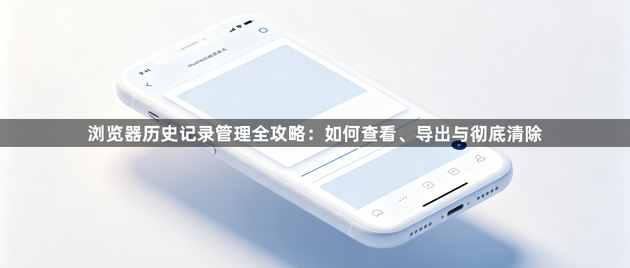 浏览器历史记录管理全攻略：如何查看、导出与彻底清除1