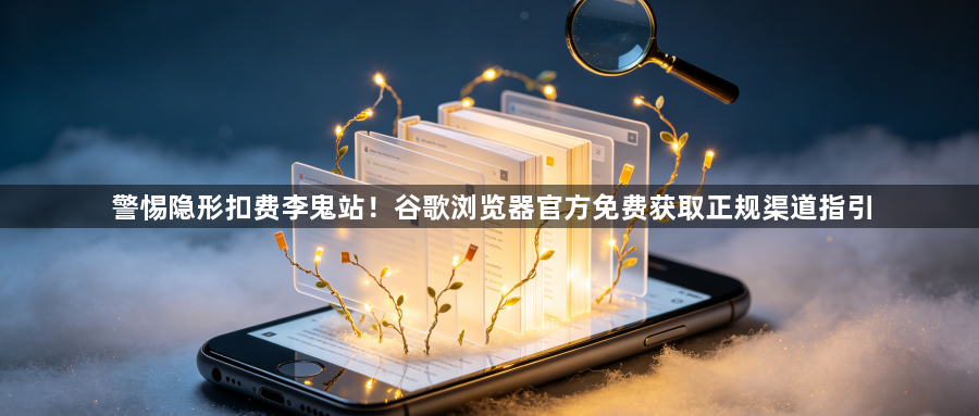 警惕隐形扣费李鬼站！谷歌浏览器官方免费获取正规渠道指引1