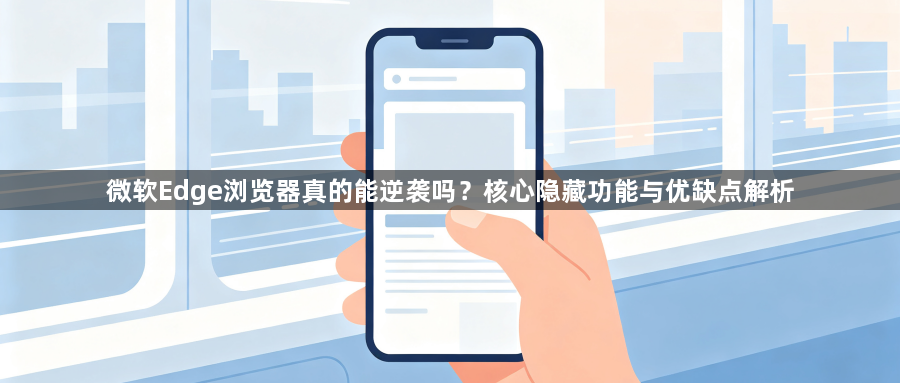 微软Edge浏览器真的能逆袭吗？核心隐藏功能与优缺点解析1