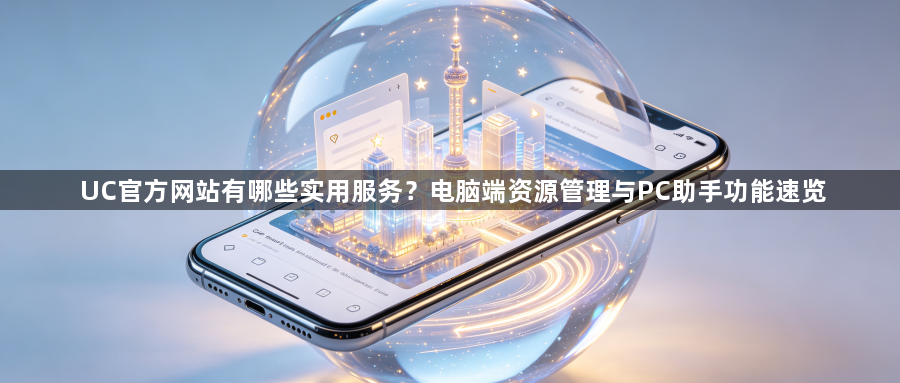 UC官方网站有哪些实用服务?电脑端资源管理与PC助手功能速览1