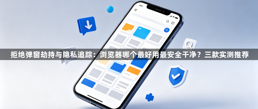 拒绝弹窗劫持与隐私追踪：浏览器哪个最好用最安全干净？三款实测推荐1