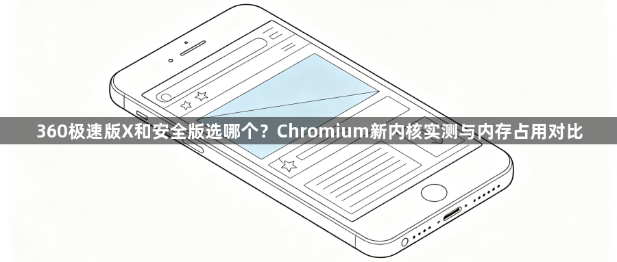 360极速版X和安全版选哪个？Chromium新内核实测与内存占用对比1