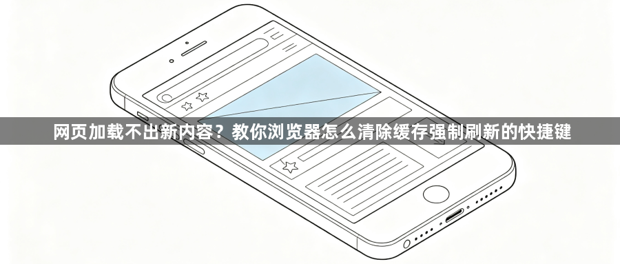 网页加载不出新内容？教你浏览器怎么清除缓存强制刷新的快捷键1