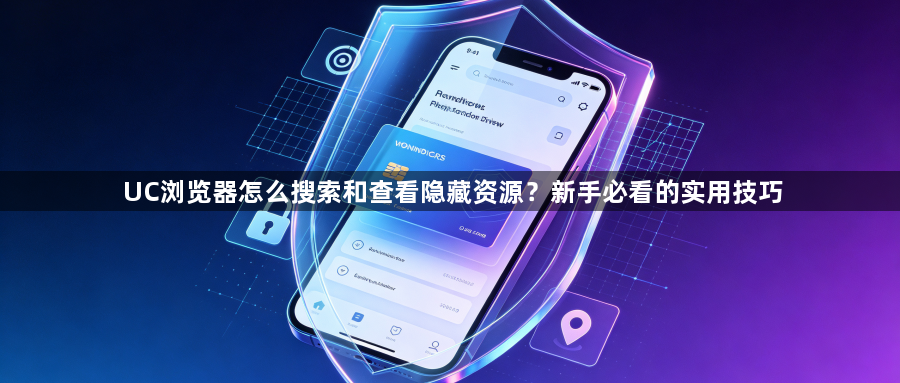 UC浏览器怎么搜索和查看隐藏资源？新手必看的实用技巧1