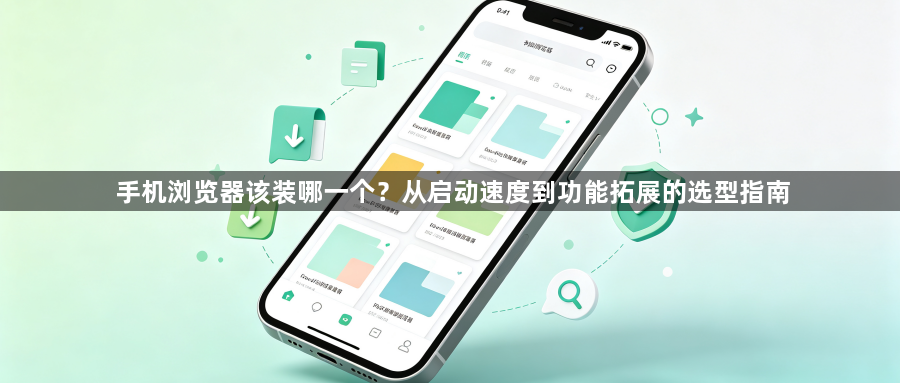 手机浏览器该装哪一个？从启动速度到功能拓展的选型指南1
