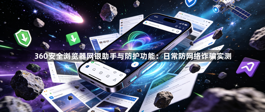 360安全浏览器网银助手与防护功能：日常防网络诈骗实测1